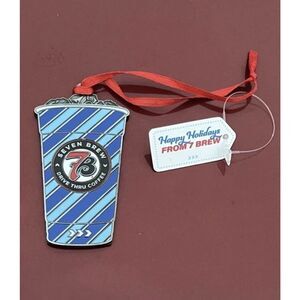 2025 7 Brew Christmas Ornament Christmas Tree Decoration New In Wrapper Seven